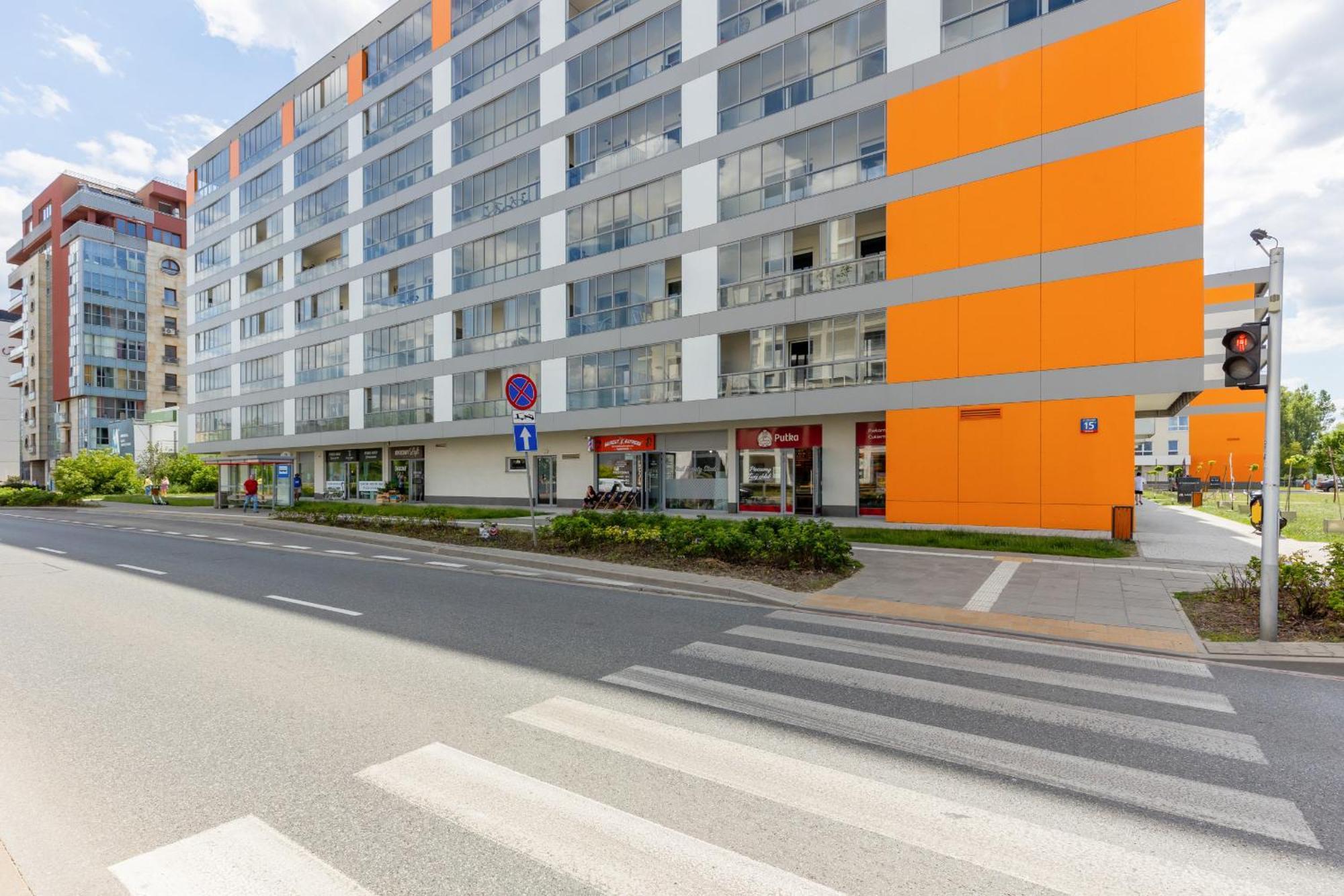 Elegant Apartments With Balcony & Parking Warsaw By Noclegi Renters Exterior photo